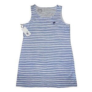 HiHo Saba Tank Hydrangea Sleeveless Cotton/Spandex Tank Dress Size L